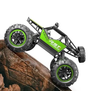 iUni YHC021 távirányítós autó, 1:18 méretarány, terepjáró mászóautó, 27MHz, zöld - Img 10