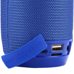 Bluetooth hangszóró iUni DF21, Slot kártya, Rádió, Kék - Img 2