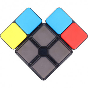 iUni 3001 Interaktív Rubik-kocka, 4 játékmód, többszínű LED-ek, többjátékos módok - Img 8