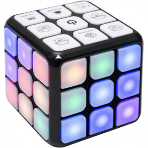 iUni 3002A Interaktív Rubik-kocka, 7 játékmód, többszínű LED-ek, többjátékos módok - Img 3