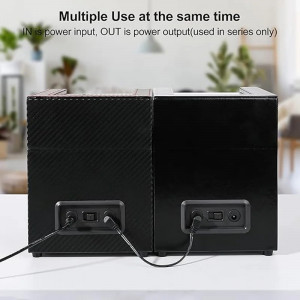 iUni automata óratekercselő, Watch Winder 2, Fekete - Img 10