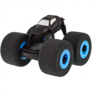 iUni F03 távirányítós autó, Monster Truck, 2.4Ghz, szivacs kerekek, kék - Img 3