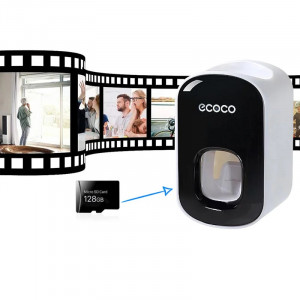 iUni IP74 fogkrémadagoló kémkamera, Wi-Fi, Full HD, mozgásérzékelővel - Img 5