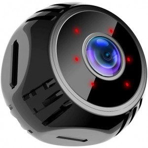iUni W8 Mini kémkamera, Wi-Fi, Full HD nézet, mozgásérzékelő, éjszakai látás - Img 5