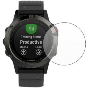 Képernyővédő fólia iUni Smartwatch Garmin Fenix 5 átlátszó műanyag - Img 1