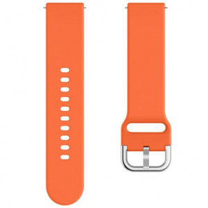 Samsung Gear S3 kompatibilis szíj, iUni Silicone Buckle, 22mm, Narancs - Img 8