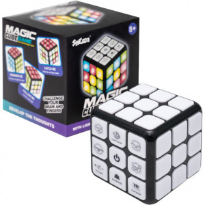 iUni 3002A Interaktív Rubik-kocka, 7 játékmód, többszínű LED-ek, többjátékos módok - Img 4