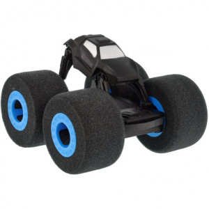 iUni F03 távirányítós autó, Monster Truck, 2.4Ghz, szivacs kerekek, kék - Img 4