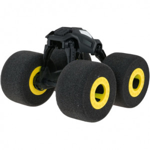 iUni F03 távirányítós autó, Monster Truck, 2.4Ghz, szivacs kerekek, sárga - Img 3