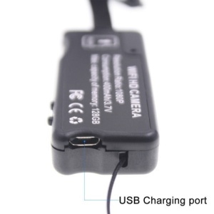 iUni IP20 vezeték nélküli kémkamera modul, 32 GB, P2P, beépített akkumulátorral - Img 5