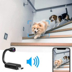 iUni W11 kémkamera, Wi-Fi, Full HD nézet, mozgásérzékelő, éjszakai látás - Img 7