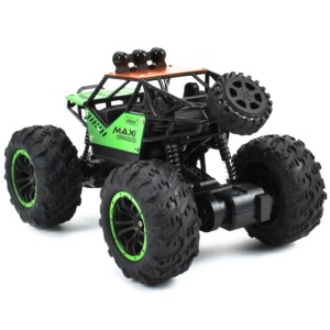 iUni YHC021 távirányítós autó, 1:18 méretarány, terepjáró mászóautó, 27MHz, zöld - Img 4