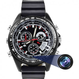 Karóra iUni SpyCam WP70, Full HD Kém kamera, Éjszakai látás, Audio-Videó, Fotó, Felvevő, 32GB - Img 2