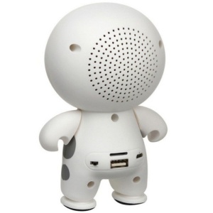 Bluetooth hangszóró iUni DF13, 500 mAh, 3W, USB, TF Slot kártya, LED, Fehér - Img 2