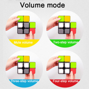 iUni 3001 Interaktív Rubik-kocka, 4 játékmód, többszínű LED-ek, többjátékos módok - Img 10