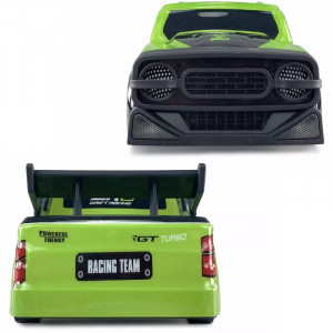 iUni C053 távirányítós autó, 1:18 méretarány, 2.4Ghz, 25km/h, 4WD, nagy sebességű drifting és versenyautó, zöld - Img 10