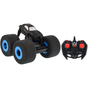 iUni F03 távirányítós autó, Monster Truck, 2.4Ghz, szivacs kerekek, kék - Img 5