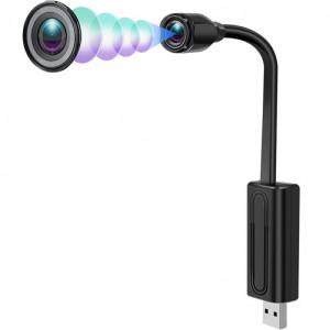 iUni W11 kémkamera, Wi-Fi, Full HD nézet, mozgásérzékelő, éjszakai látás - Img 2