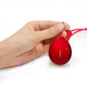 Mini GPS Tracker iUni D19, SOS, GPS+LBS+WIFI, Gyermekek és felnőttek, Piros - Img 6