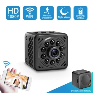 Mini kém kamera iUni IP34, Wi-Fi, 8GB, Full HD, Audio-Video, Éjszakai látás, Leszerelhető elem - Img 4