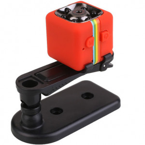 Mini kém kamera iUni SQ11, Full HD 1080p, Audió-Videó, Éjszakai látás, TV-Out, Piros - Img 4