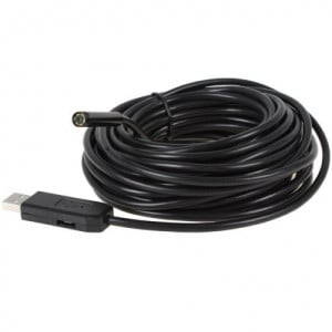 Autóvizsgáló Endoszkóp Kamera iUni EE10, Hossz 10 méter, USB, Vízálló - Img 1