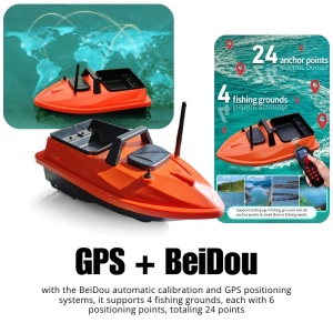 Etetőhajó iUni V805 GPS, 3500mAh, 1.5kg, 500m, 15km/h - Img 6