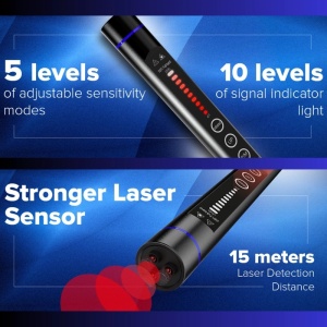 iUni 1207M kémkamera és mikrofon detektor - Img 12