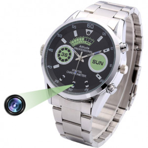 Karóra iUni SpyCam WP20, Full HD Kém kamera, Éjszakai látás, Audio-Videó, Fotó, Felvevő, 32GB - Img 4
