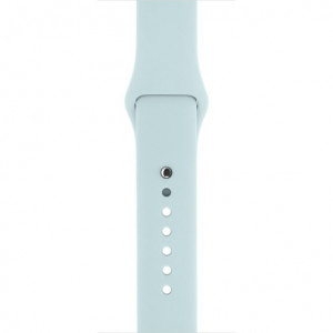 Apple Watch 1/2/3/4/5/6/7 szíj 42 mm szilikon iUni Türkiz - Img 5
