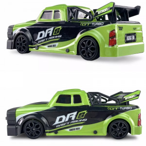 iUni C053 távirányítós autó, 1:18 méretarány, 2.4Ghz, 25km/h, 4WD, nagy sebességű drifting és versenyautó, zöld - Img 11