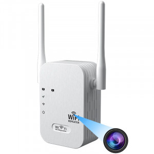 iUni RP1 vezeték nélküli jelerősítő kémkamera, Wi-Fi, Full HD, mozgásérzékelő - Img 6