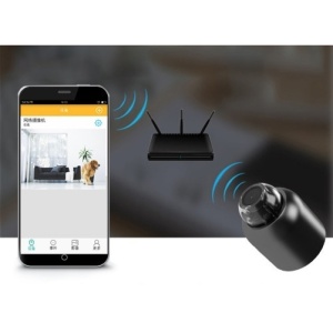 iUni X5 Mini kémkamera, vezeték nélküli, 32GB, Full HD 1080p, Audio-Video, mozgásérzékelés, éjszakai látás - Img 6