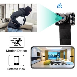 Kém kamera modul iUni SpyCam IP23, Vezeték nélküli, P2P, Audió-Videó, Éjszakai látás - Img 12