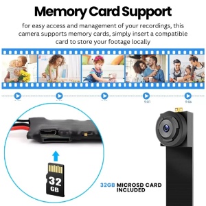 Kompakt Kamera iUni IP40, Wi-Fi, 32GB, élő nézet a telefonján - Img 5