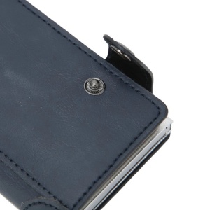 Pénztárca RFID iUni P4 kártya nyílás, 9 kártya rekesz, Sötétkék - Img 10