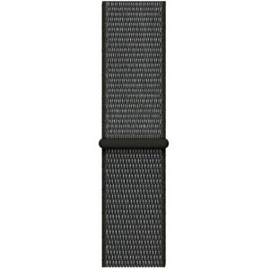 Apple Watch 1/2/3/4/5/6/7 szíj 40 mm iUni szövött heveder, Nylon Sport, Sötét Szürke - Img 5