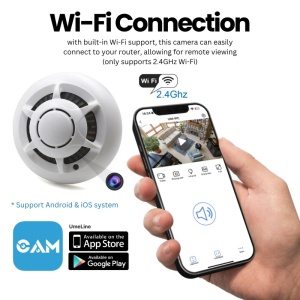 iUni D103 Kompakt Kamera, Wi-Fi, Full HD, 64GB, élő nézet a telefonon - Img 3
