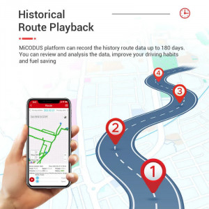 iUni OBD II autós GPS nyomkövető, 4G, korlátlan autonómia, Plug &amp; Track - Img 5