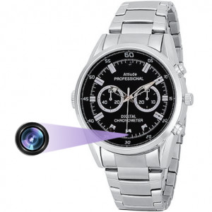 Karóra iUni SpyCam WP60, Full HD Kém kamera, Éjszakai látás, Audio-Videó, Fotó, Felvevő, 32GB - Img 9