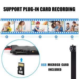 Kém kamera modul iUni SpyCam IP40, 8GB, Wi-Fi, Full HD, P2P, Mozgásérzékelés - Img 5