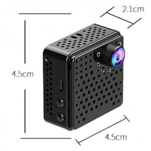 Mini kém kamera iUni IP32, 1080p Full HD, Vezeték nélküli, P2P, 160 fokos, Audió-Videó, Éjszakai látás - Img 3