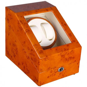 Óratartó doboz iUni Watch Winder 2 + 3 tárolóhely, Aranysárga - Img 2