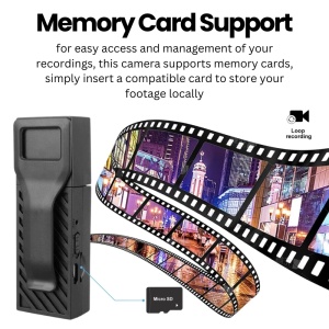 iUni M7 Testkamera, Wi-Fi, 4K nézet, Micro SD Kártyahely, Élő kép telefonon - Img 5