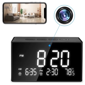 Kamera iUni IP61, Wi-Fi, 8GB, Full HD, Éjjellátó, Beltéri Hőmérő - Img 11