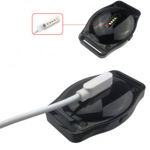 Mini GPS Tracker iUni D79 állatok számára, GPS + LBS + WIFI, Fekete - Img 8