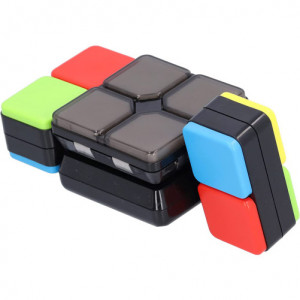 iUni 3001 Interaktív Rubik-kocka, 4 játékmód, többszínű LED-ek, többjátékos módok - Img 5