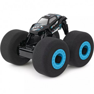 iUni F03 távirányítós autó, Monster Truck, 2.4Ghz, szivacs kerekek, kék - Img 2