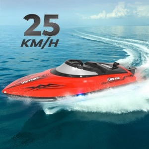 iUni HJ811 távirányítós hajó, RC versenymotorcsónak, 25 km/h, 2,4 GHz - Img 4