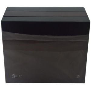 Óratartó doboz az ujjlenyomattal iUni, Luxury Watch Winder 6, Mahagóni-Fekete - Img 2